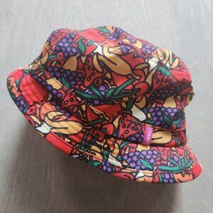 Rare Mishka Men's Bucket Hat, Pop Art, Fruit Bananas. Large